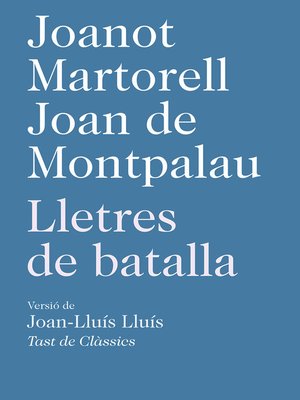 cover image of Lletres de batalla